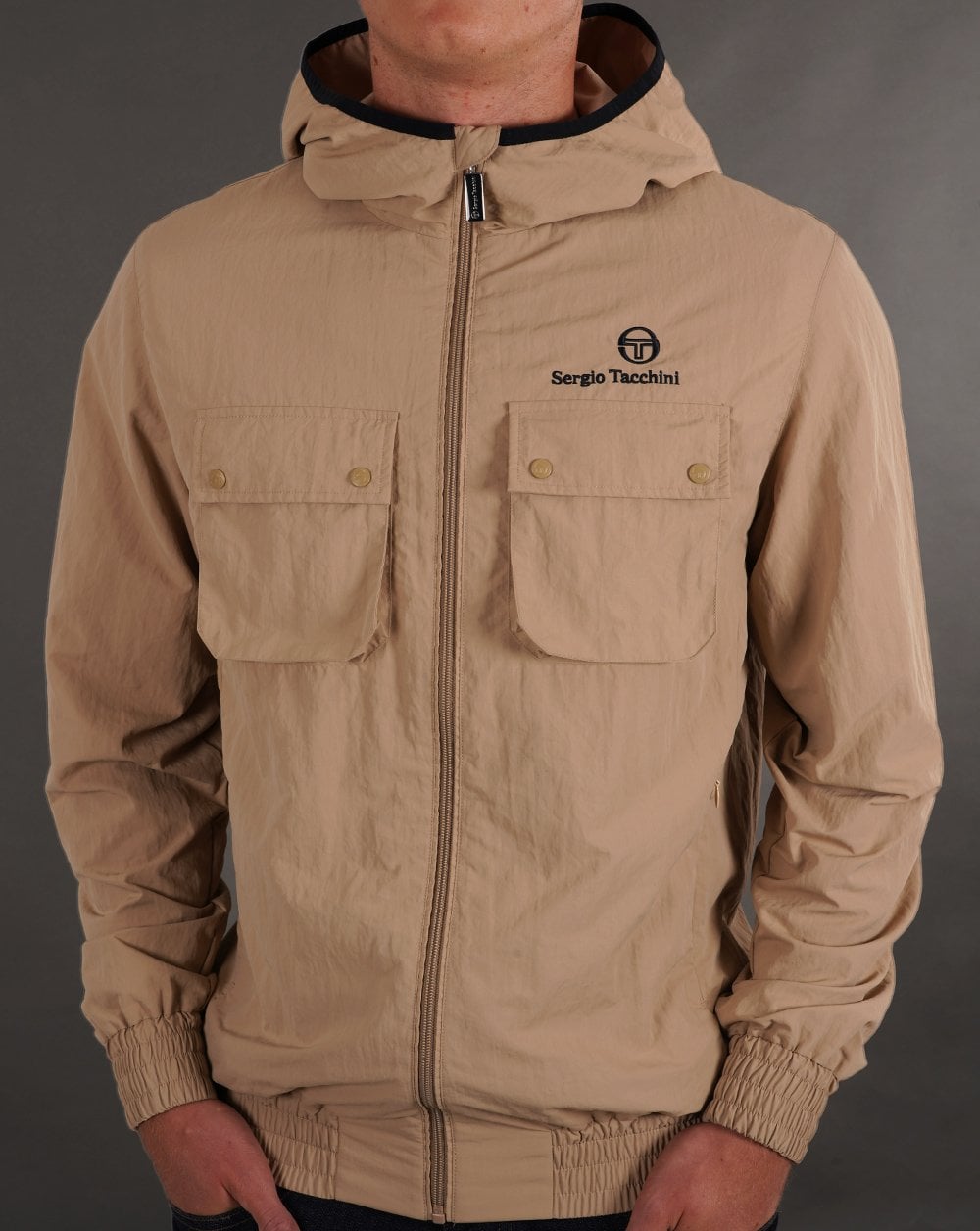 Sergio Tacchini Terrace Pocket Jacket Warm Sand
