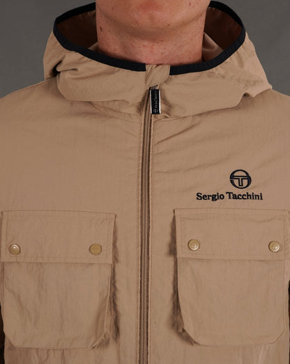 Sergio Tacchini Terrace Pocket Jacket Warm Sand