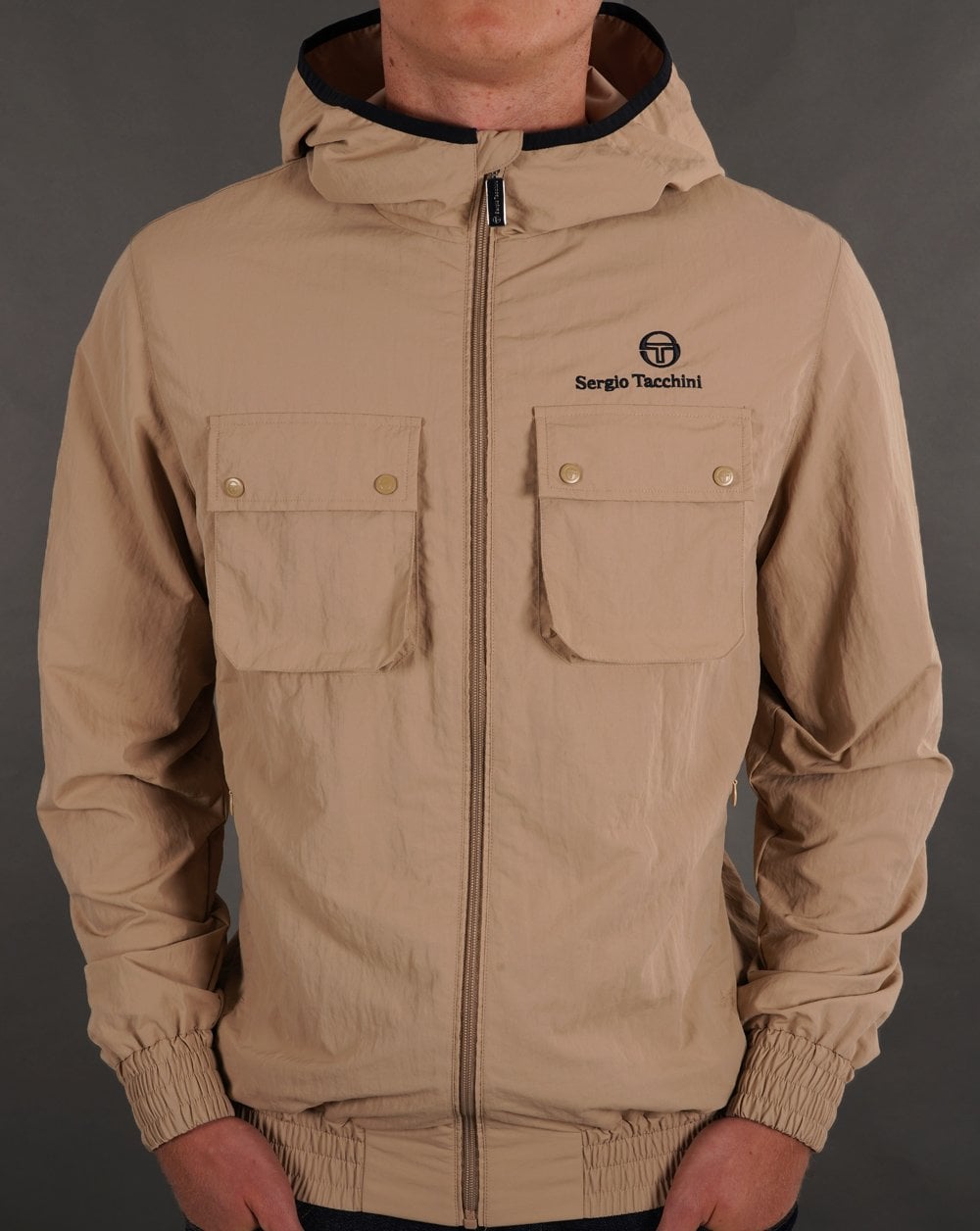 Sergio Tacchini Terrace Pocket Jacket Warm Sand