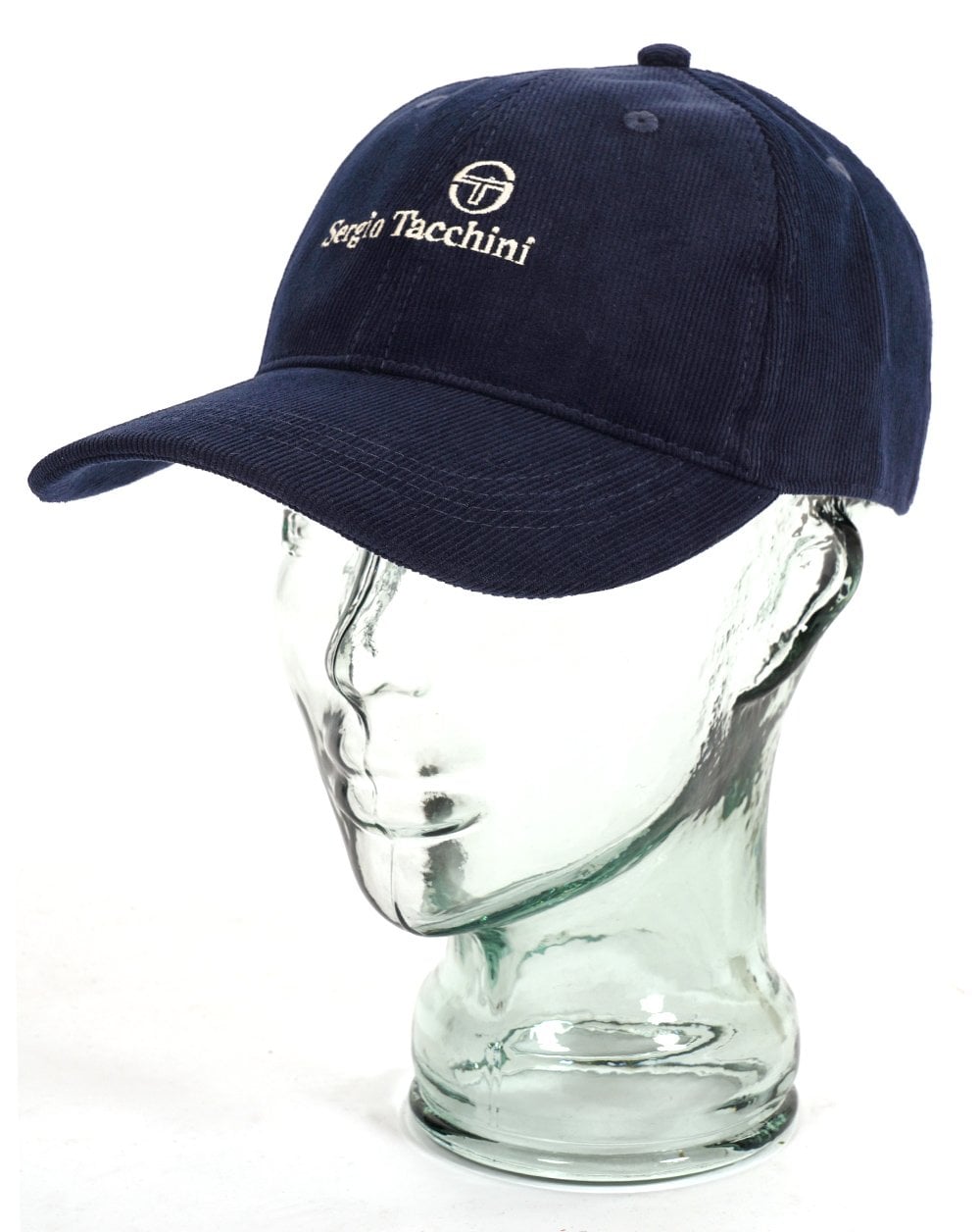 Sergio Tacchini Sarry Corduroy Cap Navy Blue