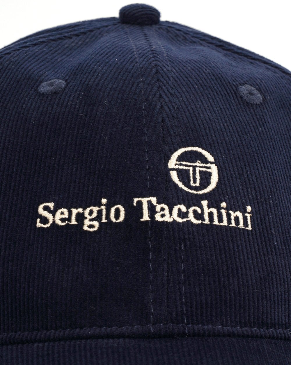 Sergio Tacchini Sarry Corduroy Cap Navy Blue