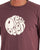 Pretty Green Gillespie Logo T Shirt Dark Purple