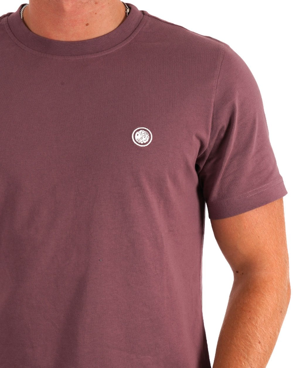 Pretty Green Mitchell T Shirt Dark Purple