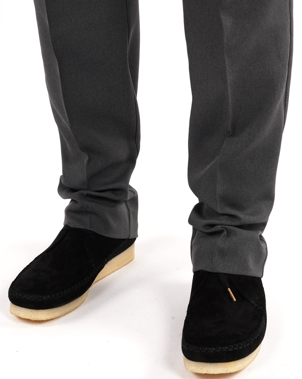 Farah 80s Hopsack Trousers Grey