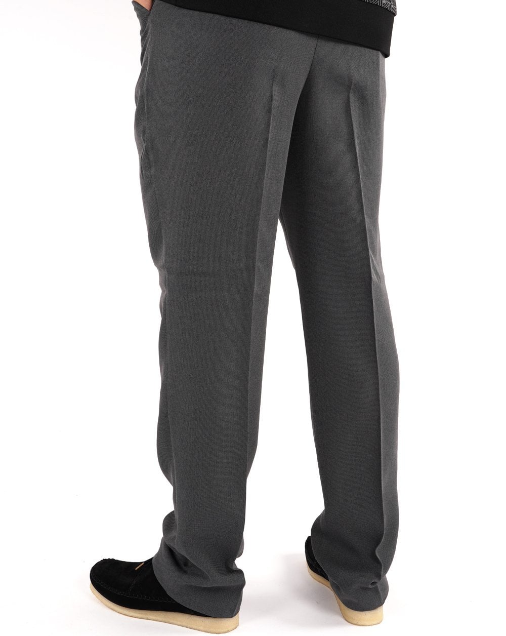 Farah 80s Hopsack Trousers Grey