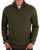 Weekend Offender Pierre 1/4 Zip Knit Khaki Green