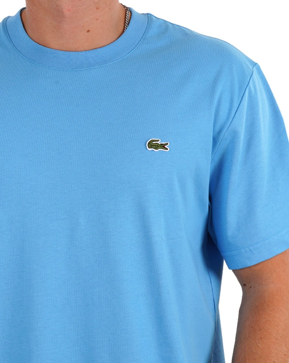 Lacoste Classic Fit T Shirt Argentine Blue