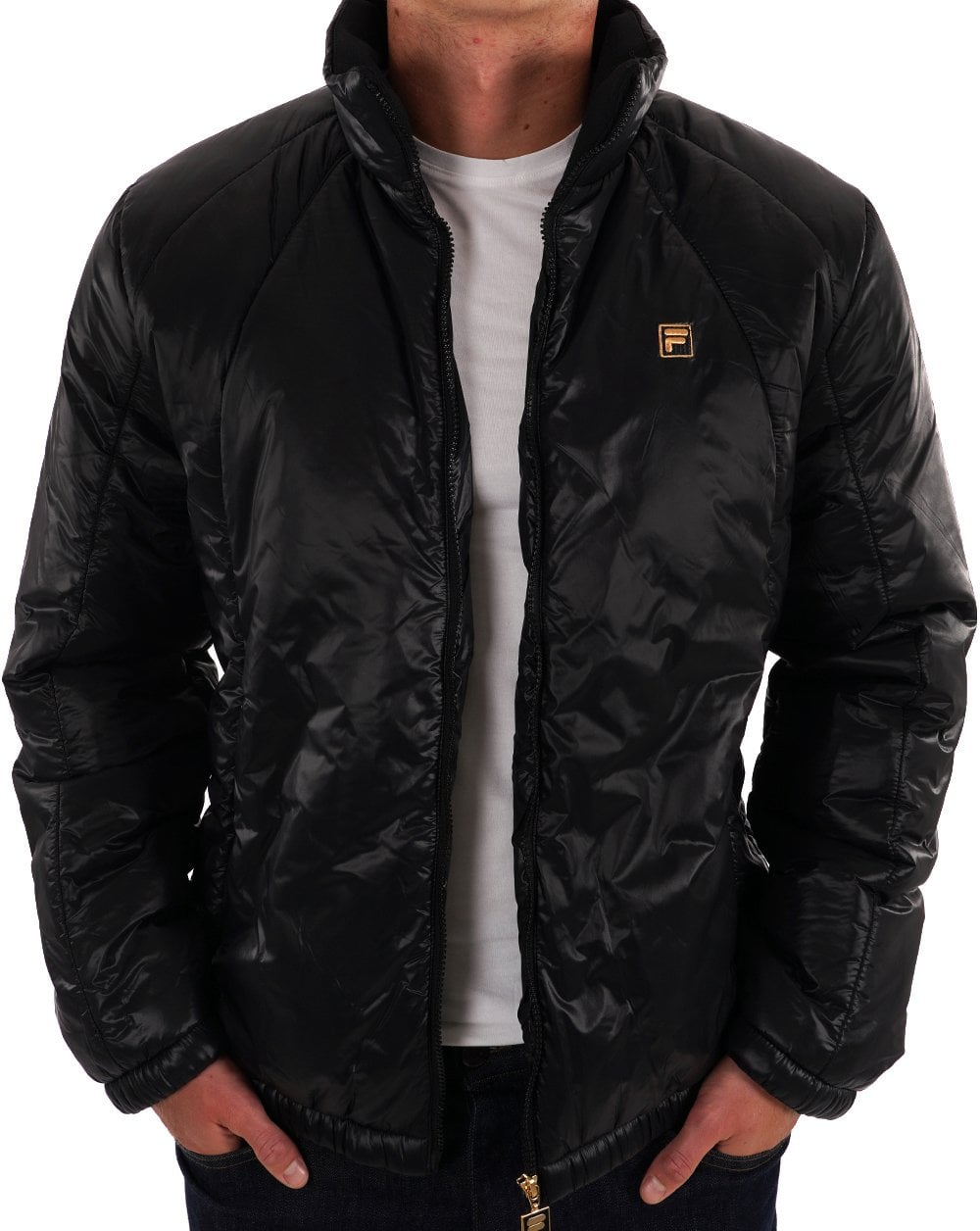 Fila Gold Matera Padded Jacket Black