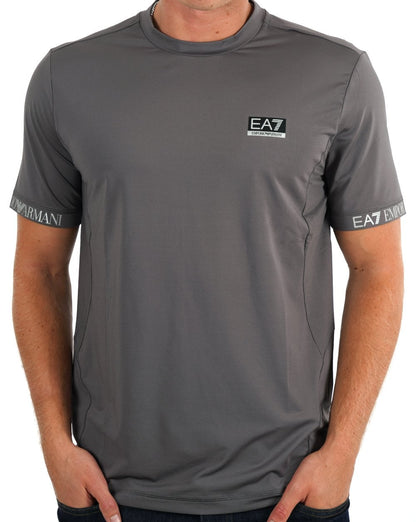 EA7 Ventus 7 Box Logo T-shirt Grey