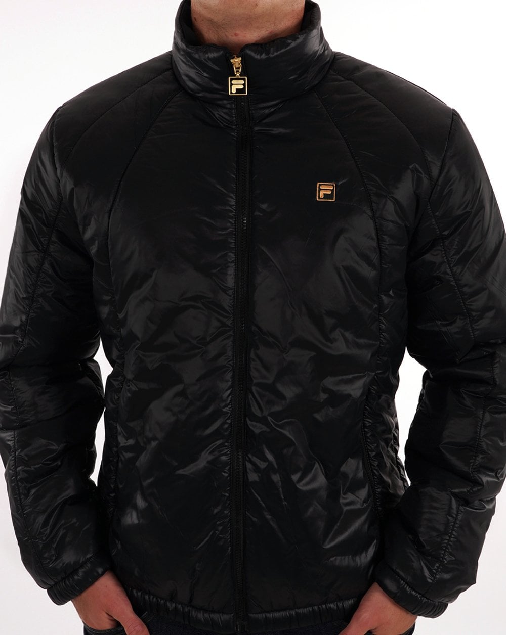 Fila Gold Matera Padded Jacket Black