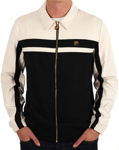Fila Gold Bill Track Top Black / Ecru