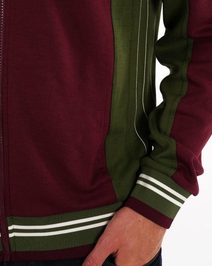 Fila Vintage Mk1 Settanta Track Top Wine Vintage Green