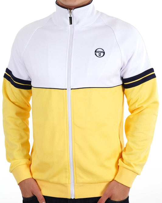 Sergio Tacchini Orion Track Top Yellow/White