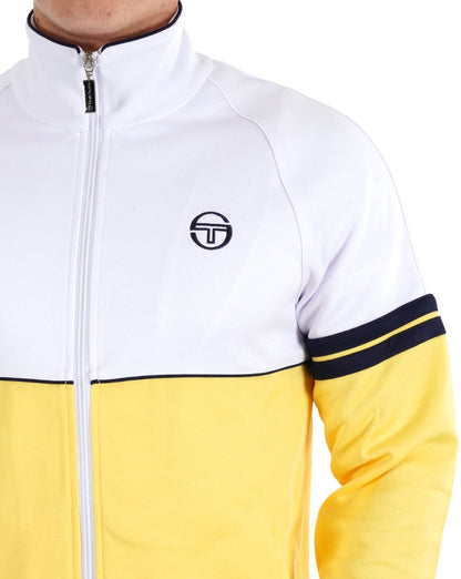 Sergio Tacchini Orion Track Top Yellow/White