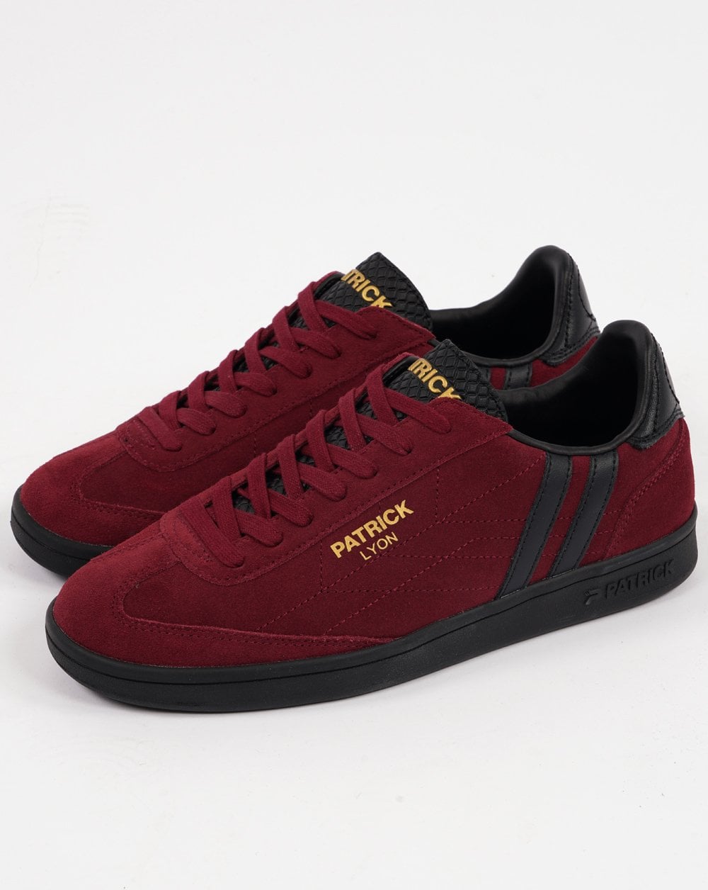 Patrick Lyon Trainers Burgundy/Black
