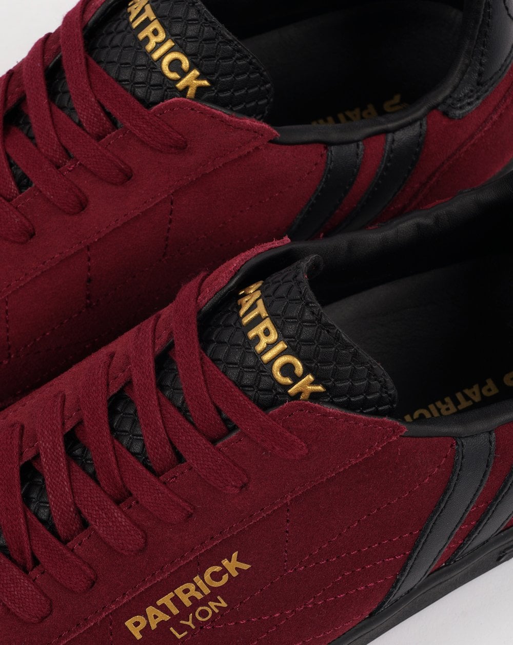 Patrick Lyon Trainers Burgundy/Black