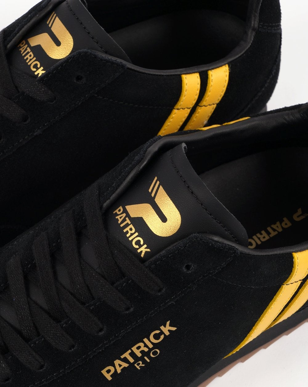 Patrick Rio Trainers Black/Yellow