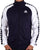 Kappa Uriah Track Top Blue Navy/White