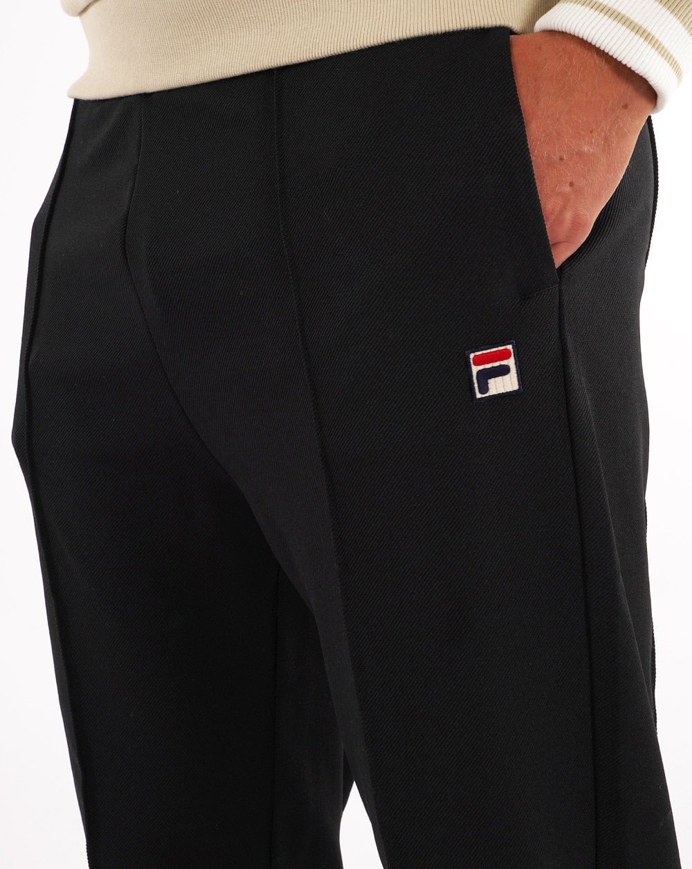 Fila Vintage Cruz Tiebreak Track Pants Black