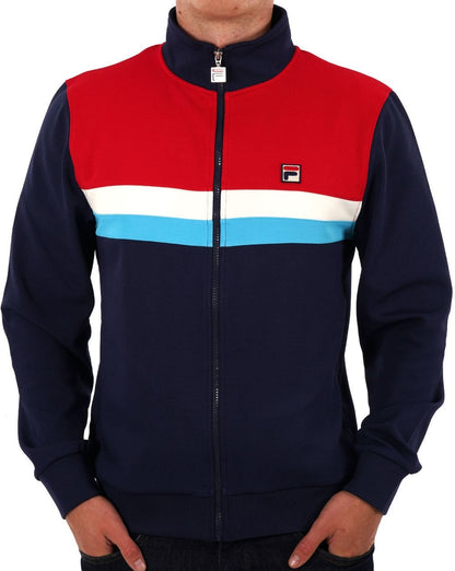 Fila Vintage Didier Track Top Navy/Red