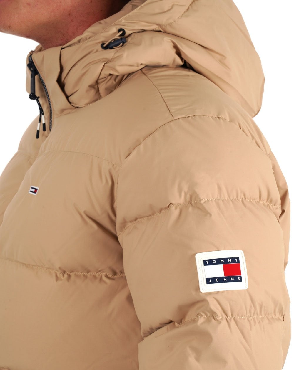 Tommy Jeans Water Repellent Down Jacket Sand