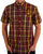 Trojan Check S/S Shirt Chocolate