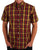 Trojan Check S/S Shirt Chocolate