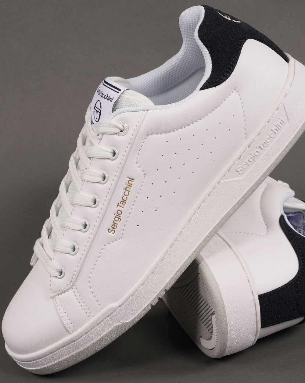 Sergio Tacchini Capri Trainers White/Navy