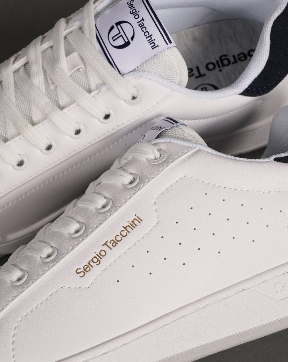 Sergio Tacchini Capri Trainers White/Navy