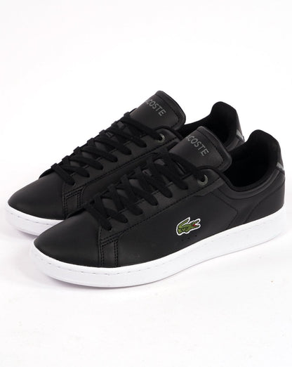Lacoste Carnaby Pro Leather Trainers Black/White