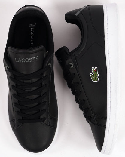 Lacoste Carnaby Pro Leather Trainers Black/White