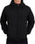 Lyle & Scott Hybrid Quilted Zip Thru Hoodie Black