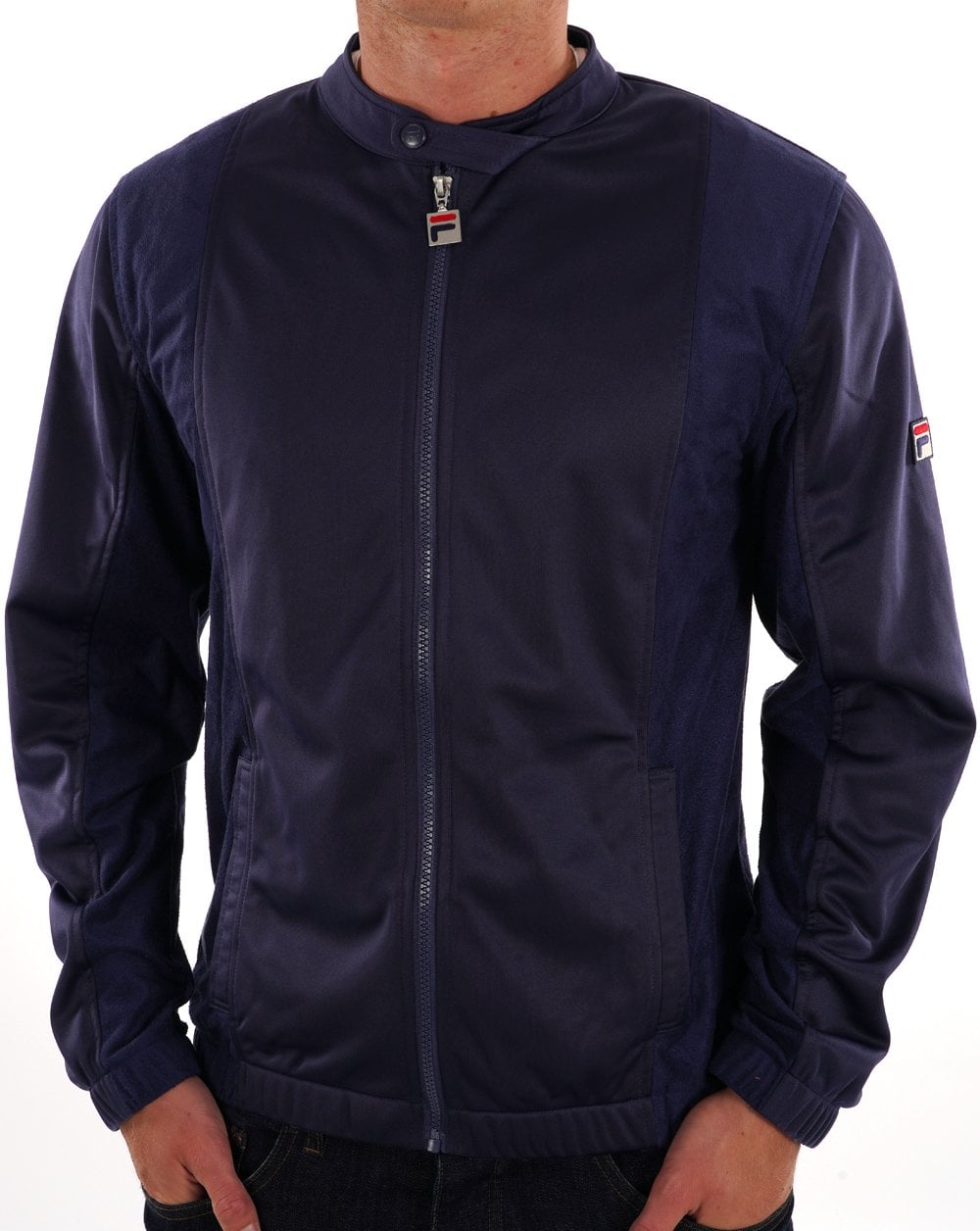 Fila Vintage Boxer Track Top Navy