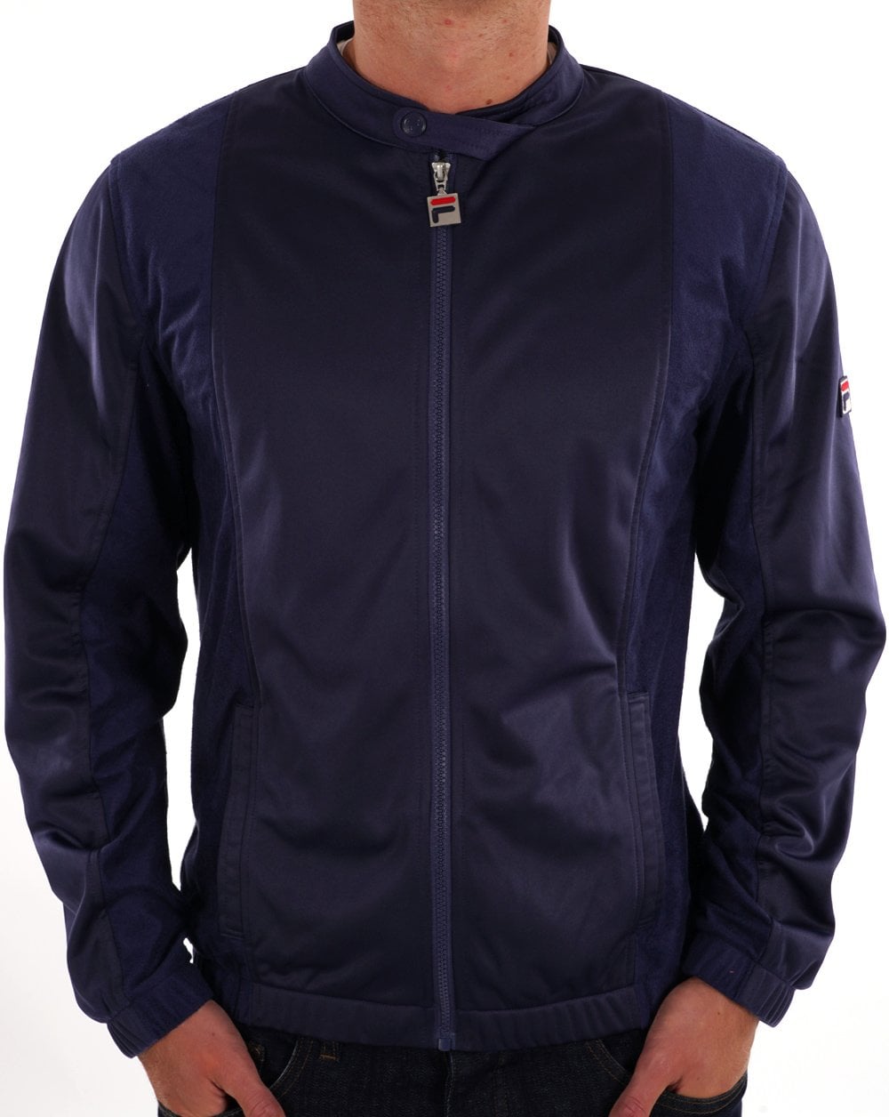 Fila Vintage Boxer Track Top Navy