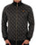 Sergio Tacchini Monogram Track Jacket Black Charcoal