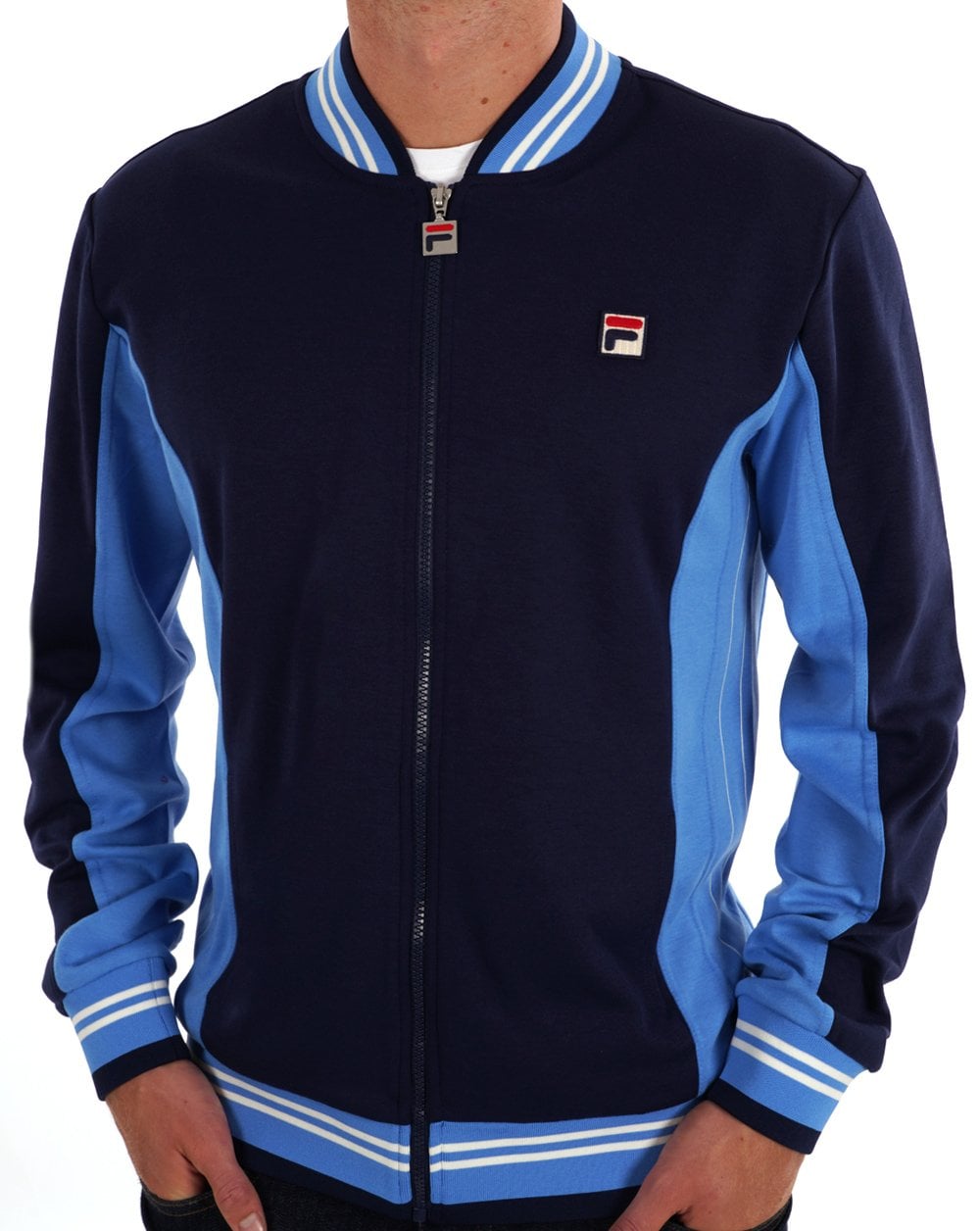 Fila Vintage Mk1 Settanta Track Top Navy / Blue