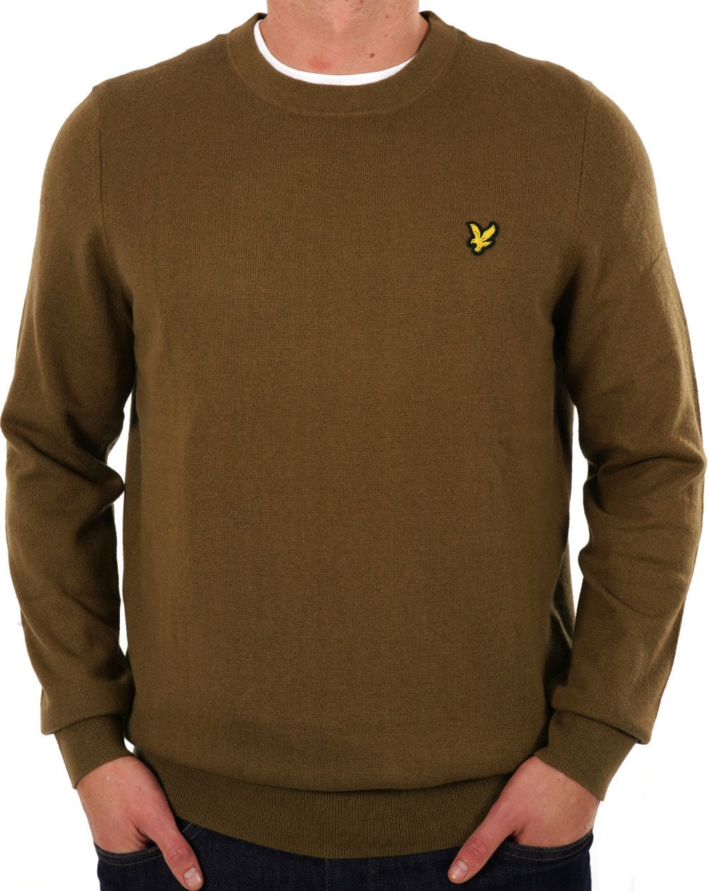 Lyle & Scott Merino Crew Jumper Wild Nettle