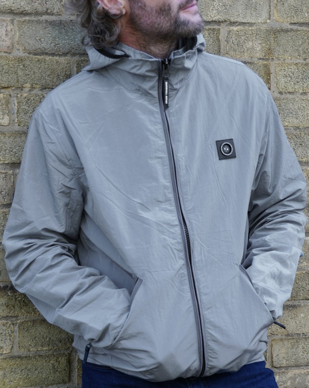 Marshall Artist Jacket Silver Grey