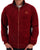 Sergio Tacchini Classic Velour Track Top Deep Red