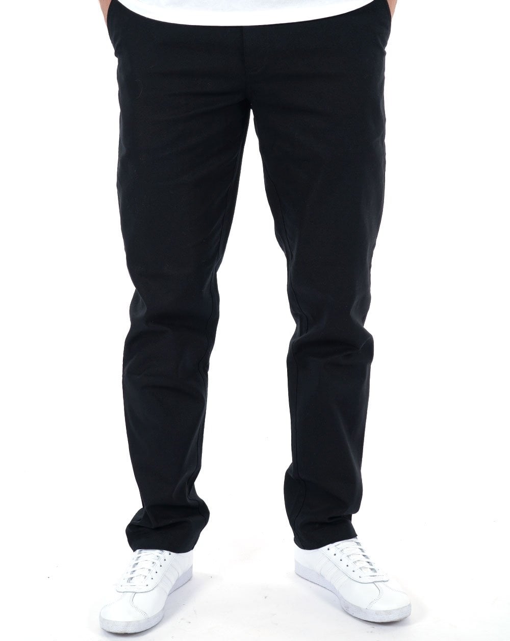 Farah Norwood Hopsack Trousers Black