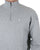 Benetton Quarter Zip Sweatshirt Grey