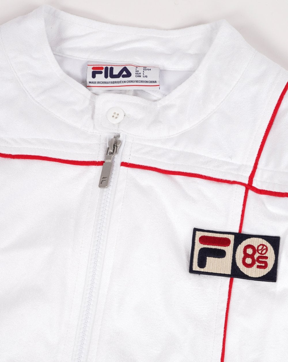 Fila Vintage Pro Badge Terrinda Track Top White/Red