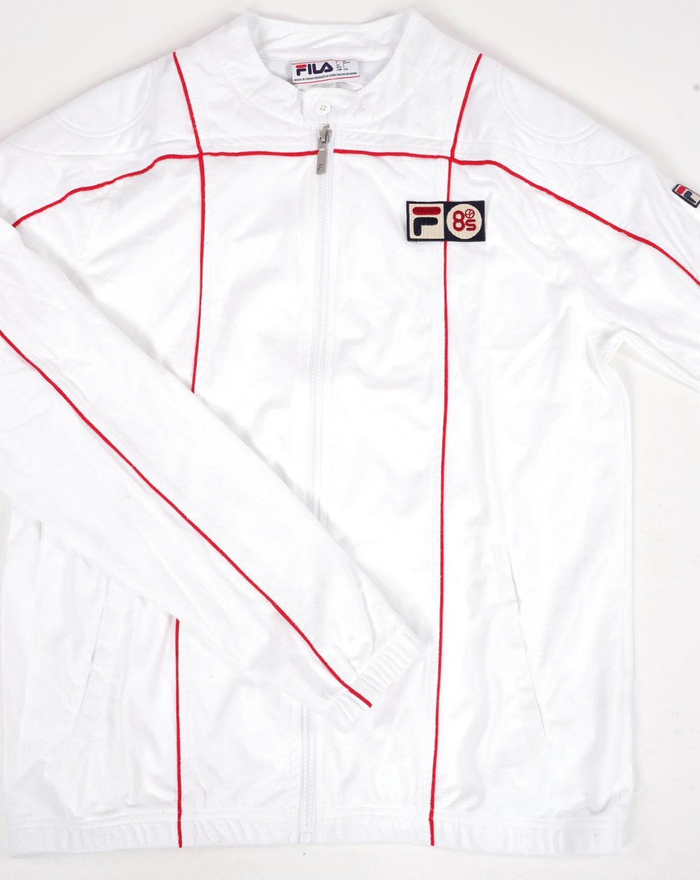 Fila Vintage Pro Badge Terrinda Track Top White/Red