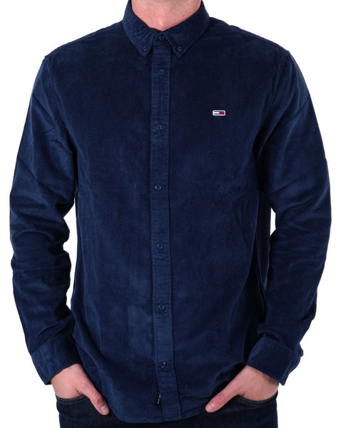 Tommy Jeans Corduroy Shirt Dark Navy