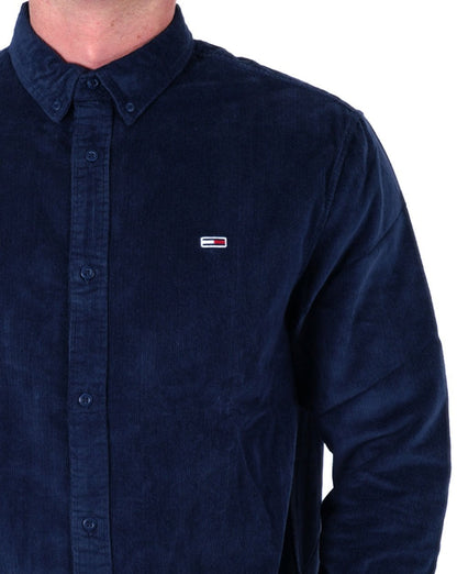 Tommy Jeans Corduroy Shirt Dark Navy