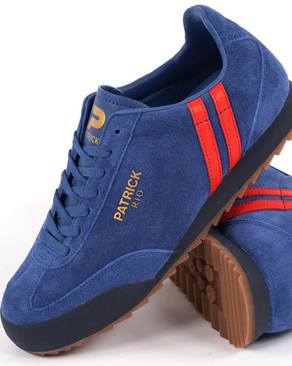 Patrick Rio Trainers Royal /  Red