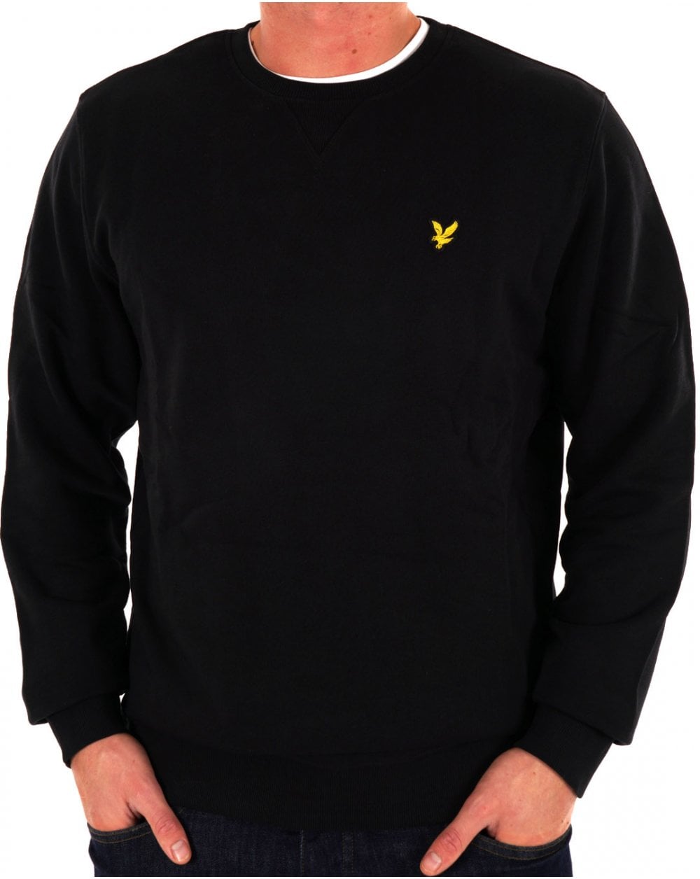 Lyle & Scott Crew Neck Sweatshirt Black