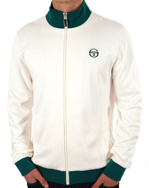 Sergio Tacchini Retro Track Top Gardenia Green