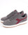 Diadora MB Elite Suede Trainer Grey Burgundy