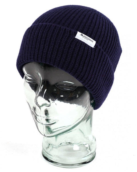 Aquascutum Logo Beanie Navy